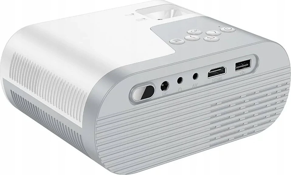 Projektorius HD Ready Hoco su Android programine įranga Wi-Fi Bluetooth 720P DT2 baltas