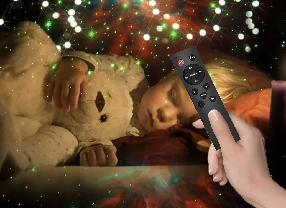 Projektorius lampka nocna astronauta