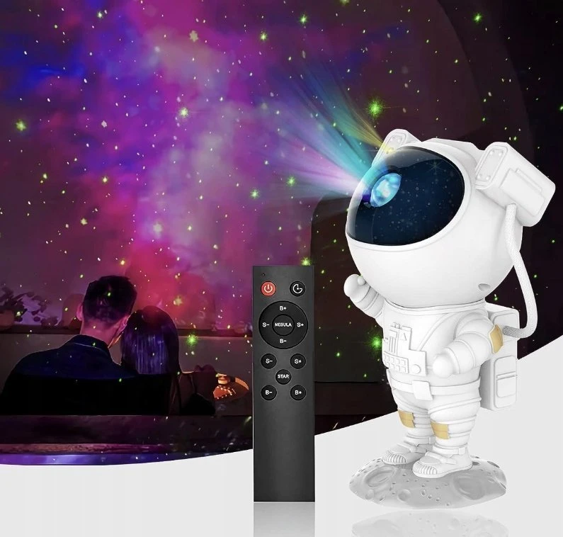 Projektorius lampka nocna astronauta
