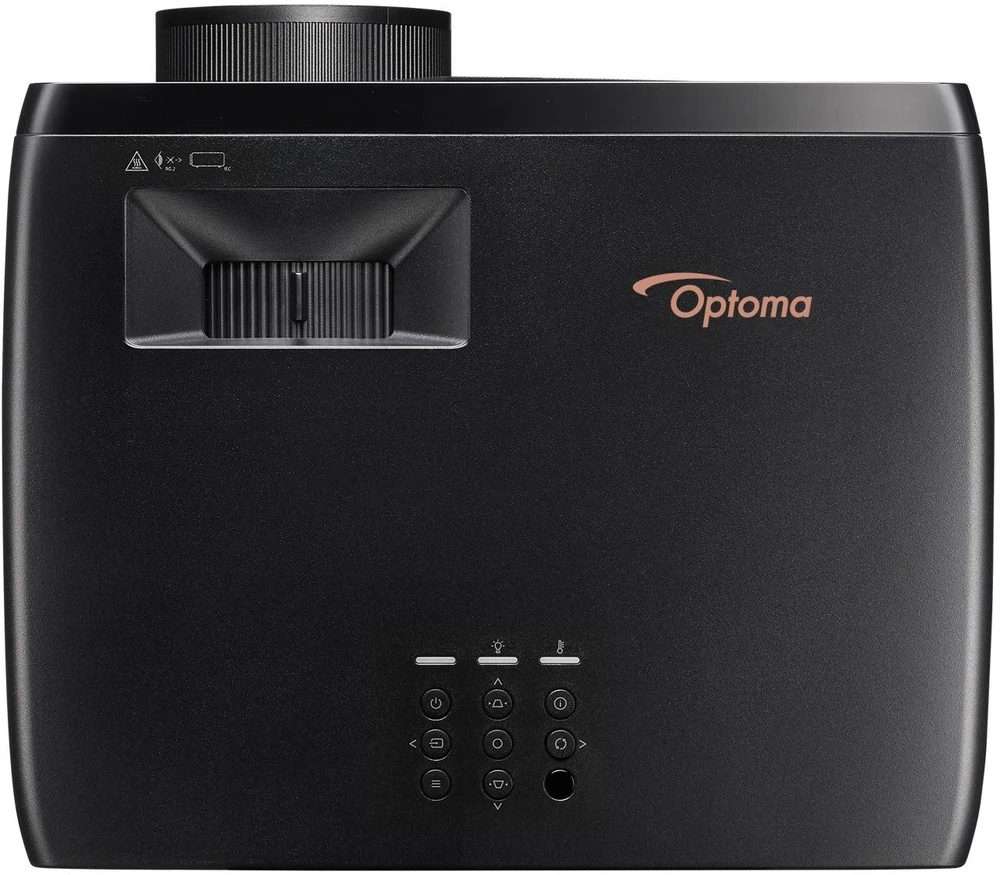 Optoma PK52 standartinio nuotolio projektorius, 3500 ANSI liumenų, DLP UHD 4K (3840x2160), 3D Juodas