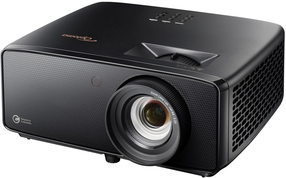 Optoma PK52 standartinio nuotolio projektorius, 3500 ANSI liumenų, DLP UHD 4K (3840x2160), 3D Juodas