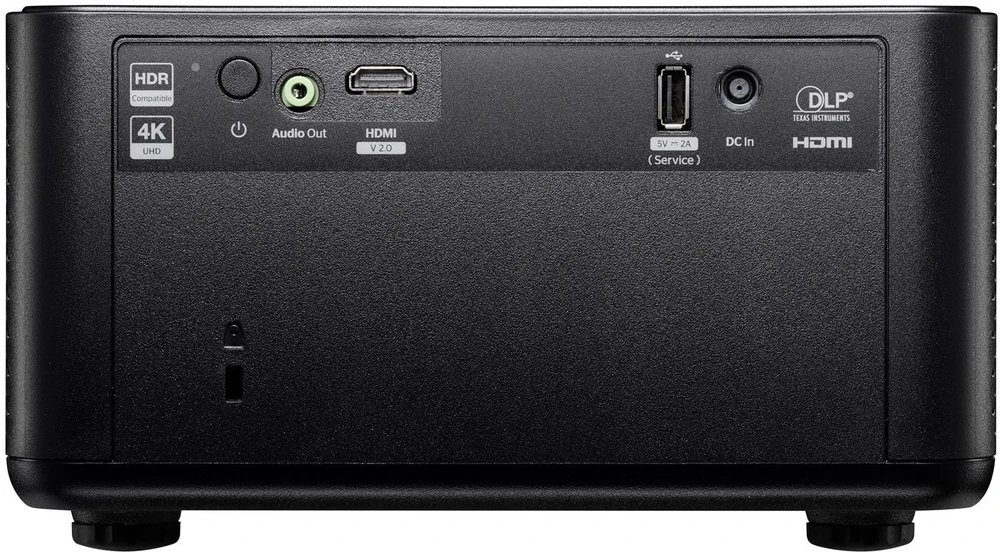 Optoma Photon Life PK31 standartinio nuotolio projektorius, 900 ANSI liumenų, DLP UHD 4K (3840x2160), 3D Juodas