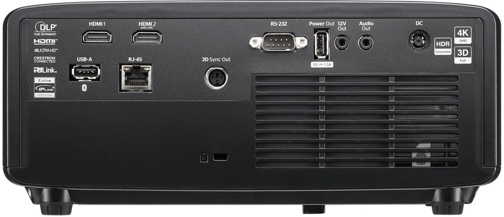 Optoma Projektorius uhz67 4k uhd dlp laser 4300 16x9 500 000:1 hdmi juoda