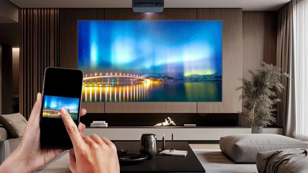 „Optoma“ projektorius UHZ68LV (DLP, lazerinis, UHD, 5000 ANSI, HDMI, RS232, RJ45, USB-A maitinimas, 2x5W atkūrimas)