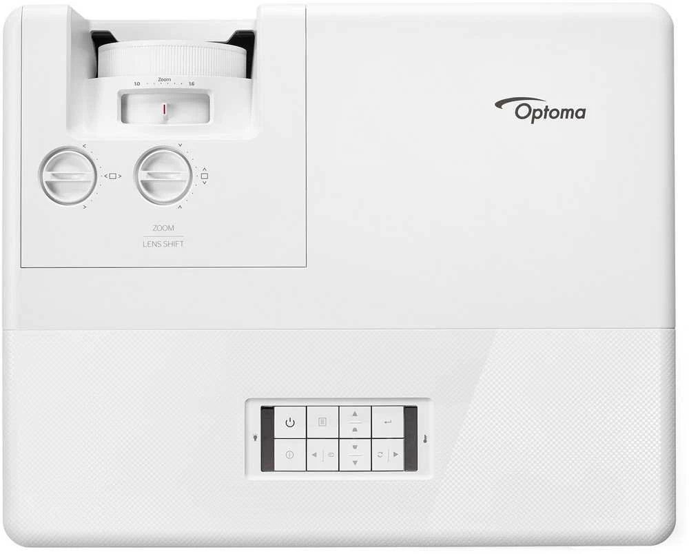 Projektorius Optoma ZU607T, 6500 ANSI liumenų, DLP, WUXGA (1920 x 1200), 300000:1, 16:10, 800,1–7665,7 mm (31,5–301,8 colio)