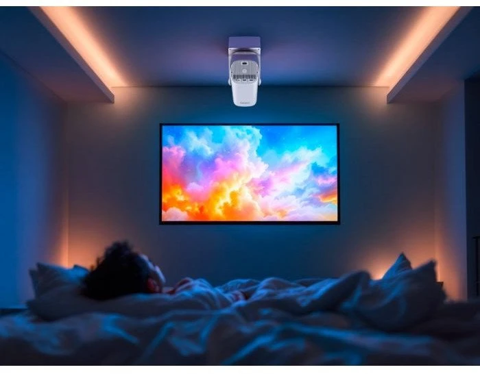 Projektorius Philips | NeoPix 250 | Full HD (1920x1080) | 250 ANSI lumens | Baltas | Wi-Fi