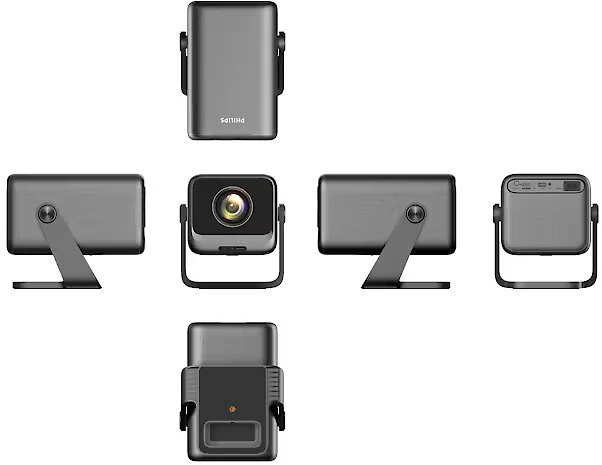 Philips NeoPix 760 Smart Projektorius | Full HD (1920x1080) | 800 ANSI lumens | Juodas | Wi-Fi
