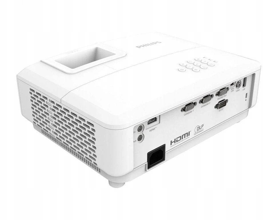 Projektorius Philips | ProPix 650 | WXGA (1280x800) | 4000 ANSI lumens | Baltas