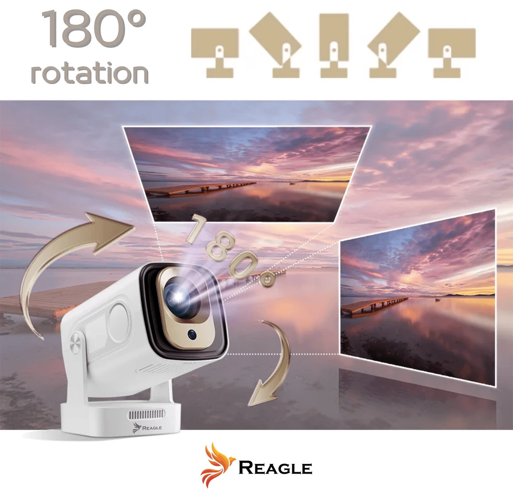 Projektorius Reagle R-MOVIELUM-P30
