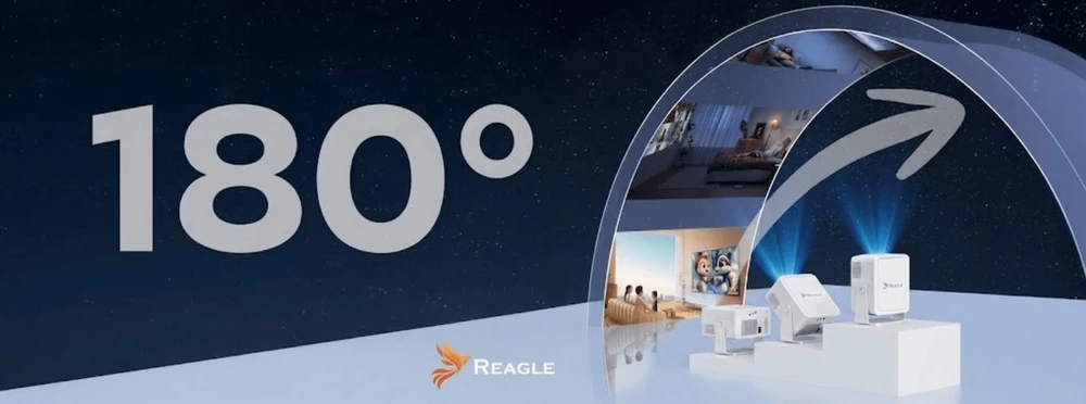 Projektorius Reagle R-MOVIELUM-P60