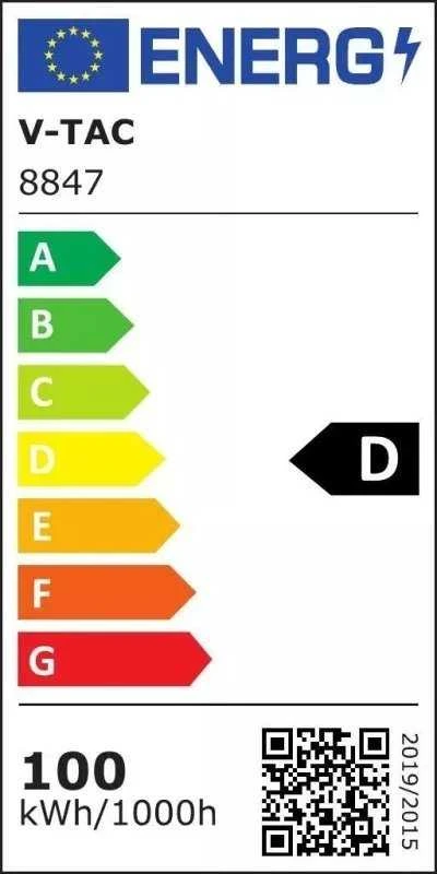 100W LED prožektorius, juodu korpusu, 6500K, SAMSUNG CHIP