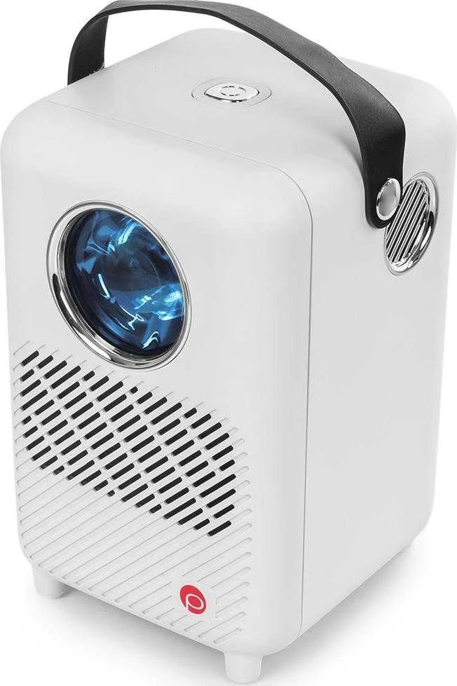 Vivibright Spacetronik Mobilny Projektorius M1 LED Full HD Krepšys Ekran BT PR