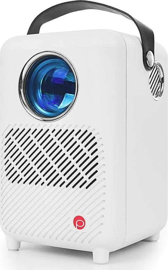 Vivibright Spacetronik Mobilny Projektorius M1 LED Full HD Krepšys Ekran BT PR