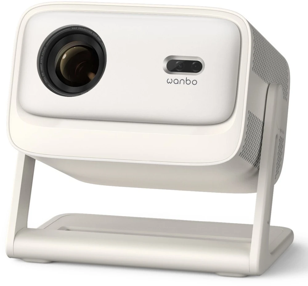 Wanbo Vali 1 Pro Kreminis | Projektorius | 900 ANSI Lumen, Full HD, Google TV, Gimbal