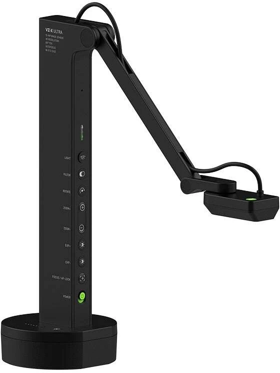 IPV IPEVO VZ-X ULTRA dokumentų kamera Juoda 25,4 / 3,06 mm (1 / 3.06″) CMOS USB/HDMI/Wi-Fi