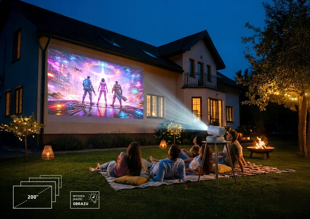 Xblitz X-LUMEN MULTIMEDIA LED Projektorius WITH ANDROID SYSTEM