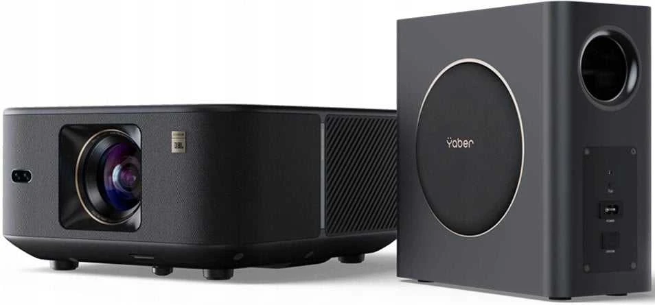 Projektorius Yaber K3 Pro LCD Full HD su JBL kolonėlėmis ir žemų dažnių kolonėle, juodas