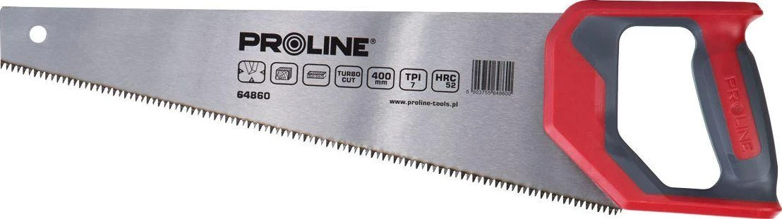Rankinis pjūklas "Proline" 400 mm, 7z c., 3 aštrių briaunų. Turbocut