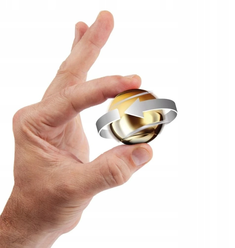 Prolink Microsystems Bopster – Fidget Spinner kamuolys – auksinis ir sidabrinis (3247374)