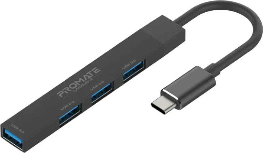 Promate LiteHub-4 USB-C šakotuvas su 4 prievadais