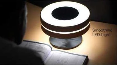 Garsiakalbis Promate Mirth 3in1 / Naktinė lempa / Bluetooth garsiakalbis 10W / Qi belaidis įkrovimas / LED laikrodis