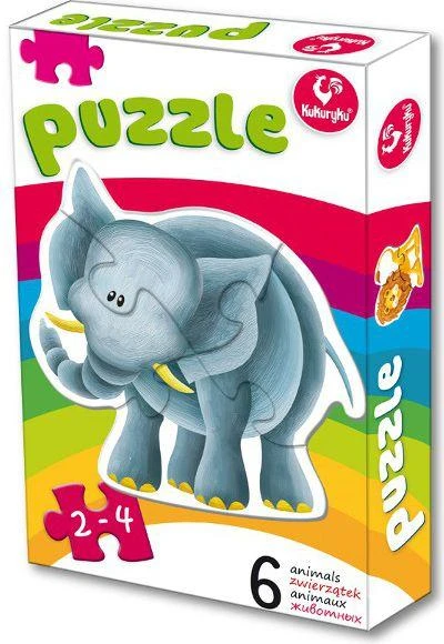 Dėlionė Promatek PROMATEK Pierwsze Puzzle, Zwierzątka 2 - 0314