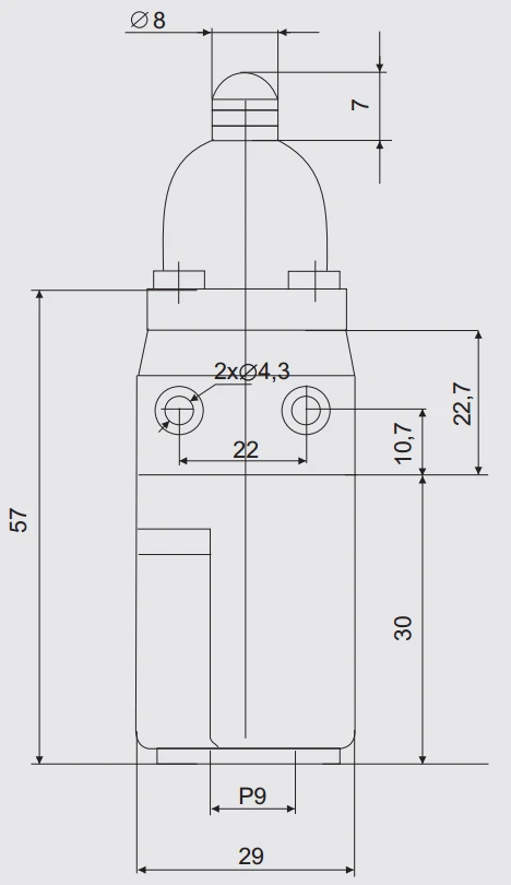 Promet MINIATŪRINIS JUNGIKLIS 83400S