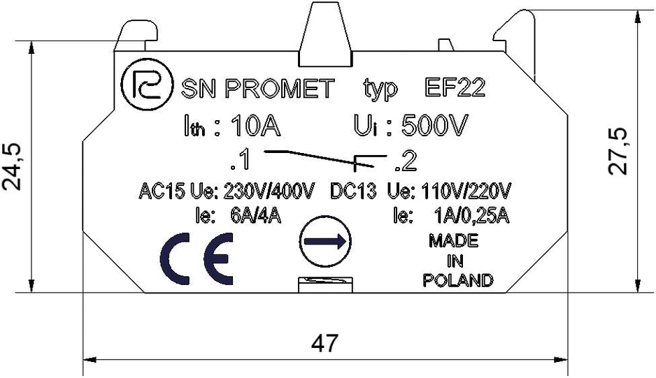 Promet Nuoroda narys EF22GY W0-LEF22GY
