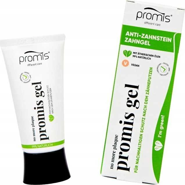 Promis Gel natūralus dantų gelis jautriems dantims, 60 ml.