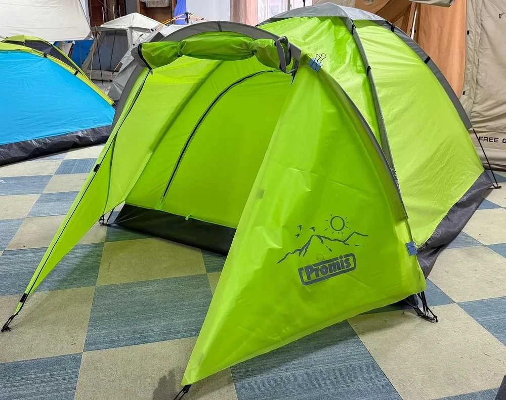 „Promis“ turistinė stovyklavimo palapinė 2 x 2 m su „Alpenair Pro“ tinkleliu nuo uodų