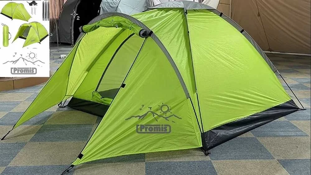 „Promis“ turistinė stovyklavimo palapinė 2 x 2 m su „Alpenair Pro“ tinkleliu nuo uodų
