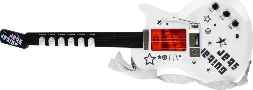 Ramiz Elektrinės gitaros ir mikrofono rinkinys