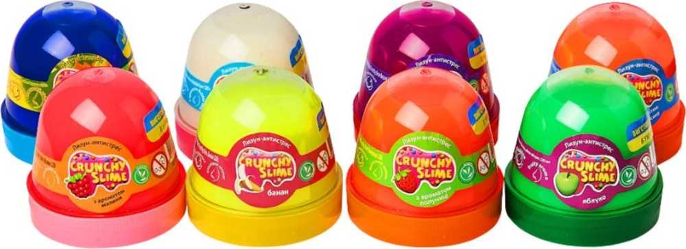 Maksik Glutek Slime Crunchy Masa Plastyczna Elastyczna Pachnąca