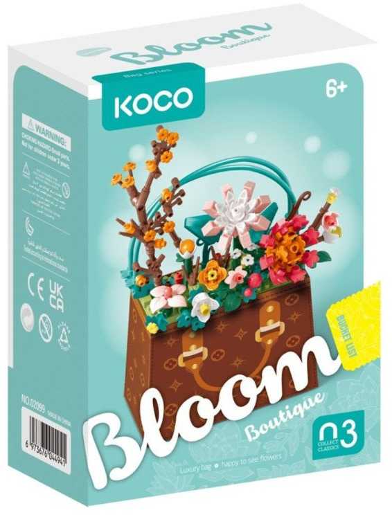 Pronice Immaster KOCO gėlių kaladėlės, rudens spalvos, 267 vnt., 02099 44941