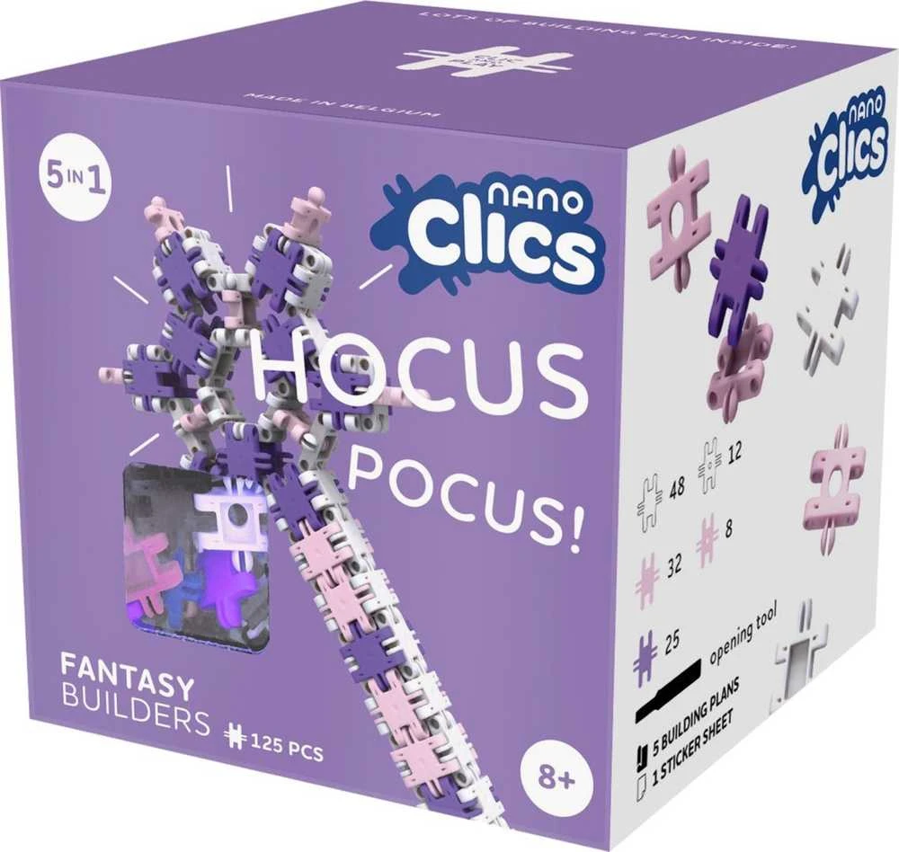 Clics toys Konstruktorius Nano Clics Fantasy Builders, 125 dalys