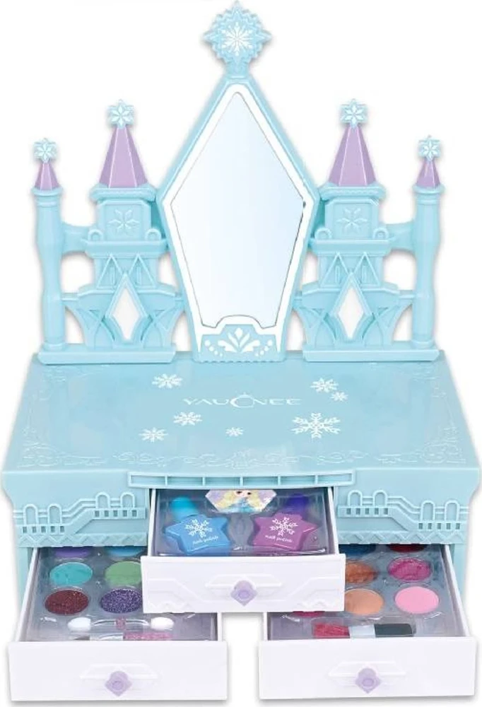 „ProNice XXL“ NAGŲ KOSMETIKOS DĖŽUTĖ MAKIAŽAS MAKIAŽAS RINKINYS PRINCESS CASTLE