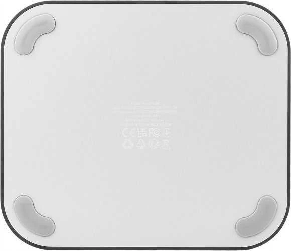 Proove 3-in-1 naktinis prie lovos šviestuvas + Alarm clock Day & Night LED 1200mAh 3W belaidis įkroviklis 15W pilkos spalvos