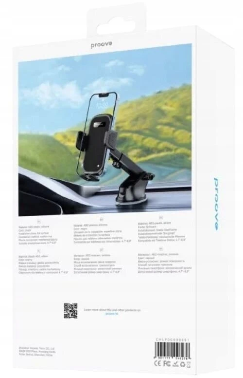 PROOVE Telefono laikiklis automobilyje Longway Plaid Siurblinis automobilinis laikiklis (Proove)
