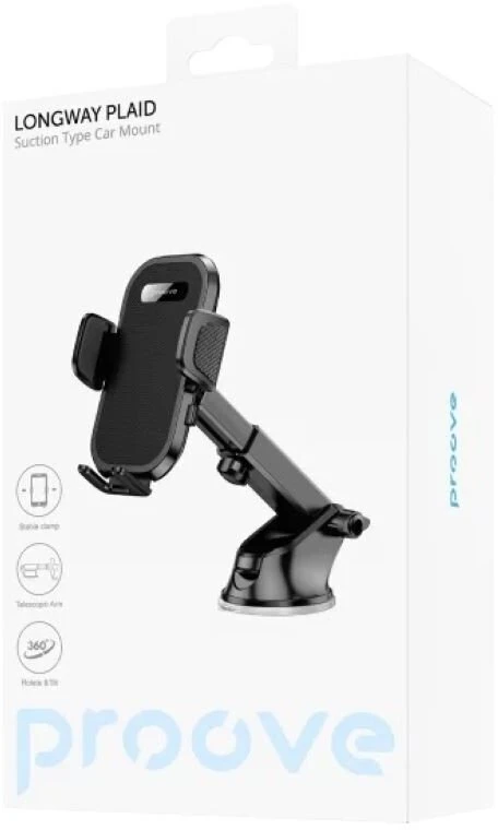PROOVE Telefono laikiklis automobilyje Longway Plaid Siurblinis automobilinis laikiklis (Proove)