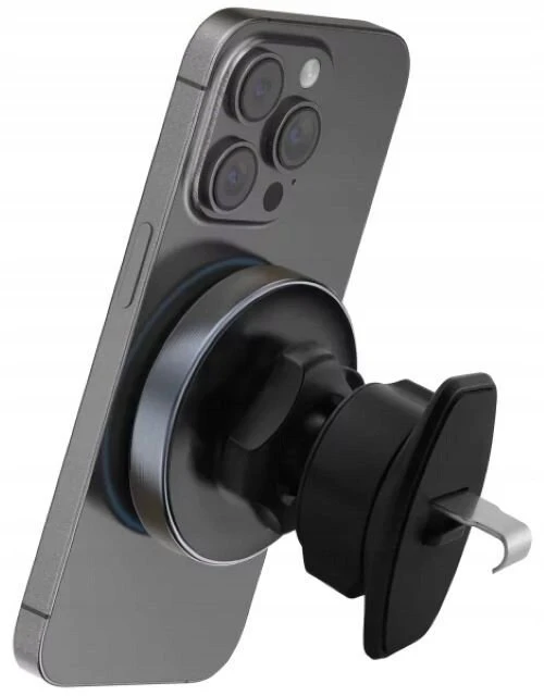 PROOVE Telefono laikiklis su belaidžiu įkrovikliu Titanium Circle Qi2 15W (Proove)