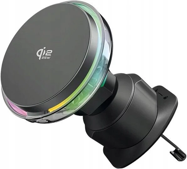 PROOVE Telefono laikiklis su indukciniu įkrovikliu Light Crystal Qi2.2 25W (Proove)