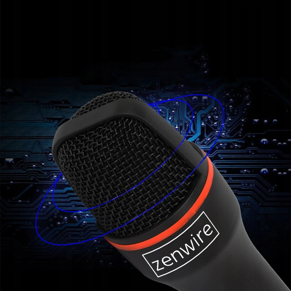 PROOVE mikrofono studijos kondensatorinis mikrofonas kompiuteriniams žaidimams RGB USB-C USB 3.0 Zenwire ME4
