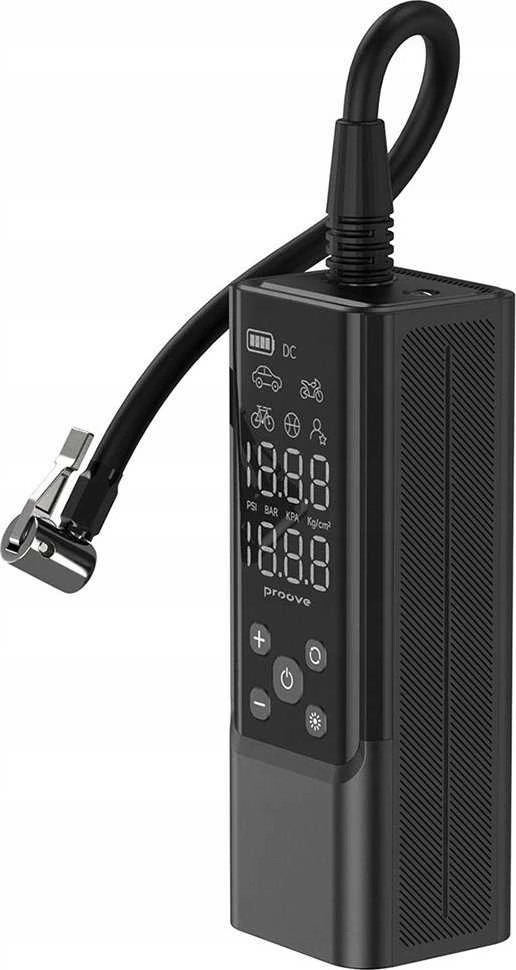 Proove portable pump Pump Assistant Pro juodos spalvos