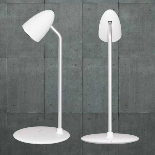 Proove Modern LED desk lamp 10W with 15W belaidis įkroviklis baltos spalvos