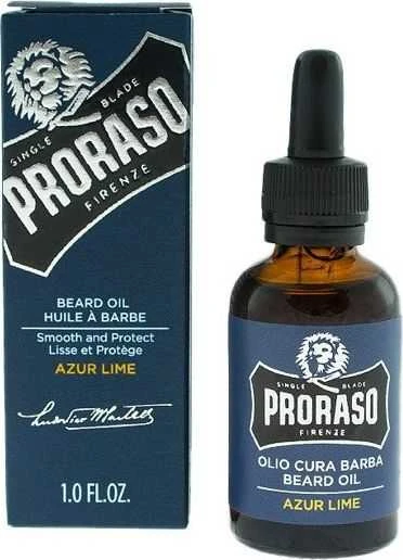 Proraso Barzdos aliejus Azur & Lime, 30 ml