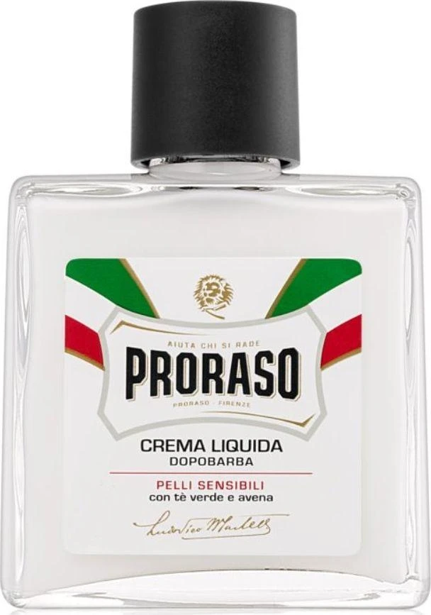 Jautrios odos balzamas po skutimosi Proraso White Line After Shave Balm, 100 ml