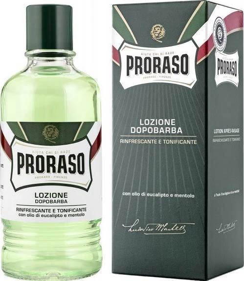 Proraso Green Line Gaivinantis losjonas po skutimosi, 400 ml