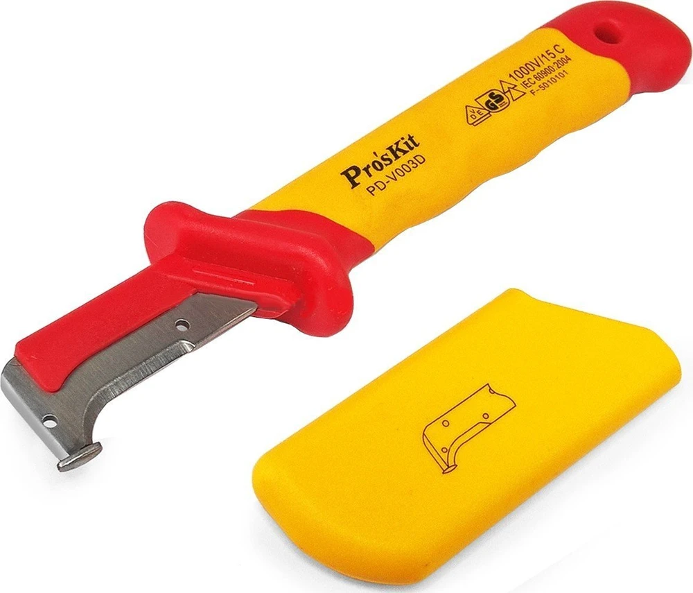 Peilis elektrikams 1000V nužievinimui 51x185mm PD-V003D Pro'sKit