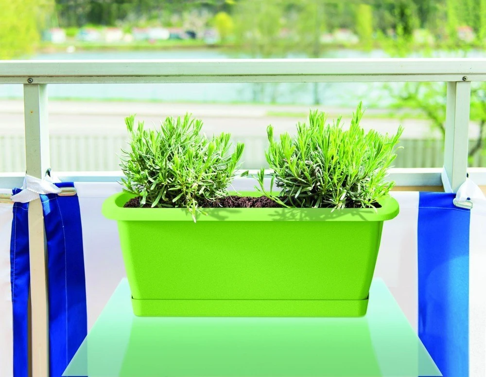 Plastikinis vazonas PROSPERPLAST ISE400P, 40×18,4×15 cm