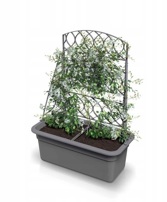 Prosperplast dėžutė su pergola Bloma pilka
